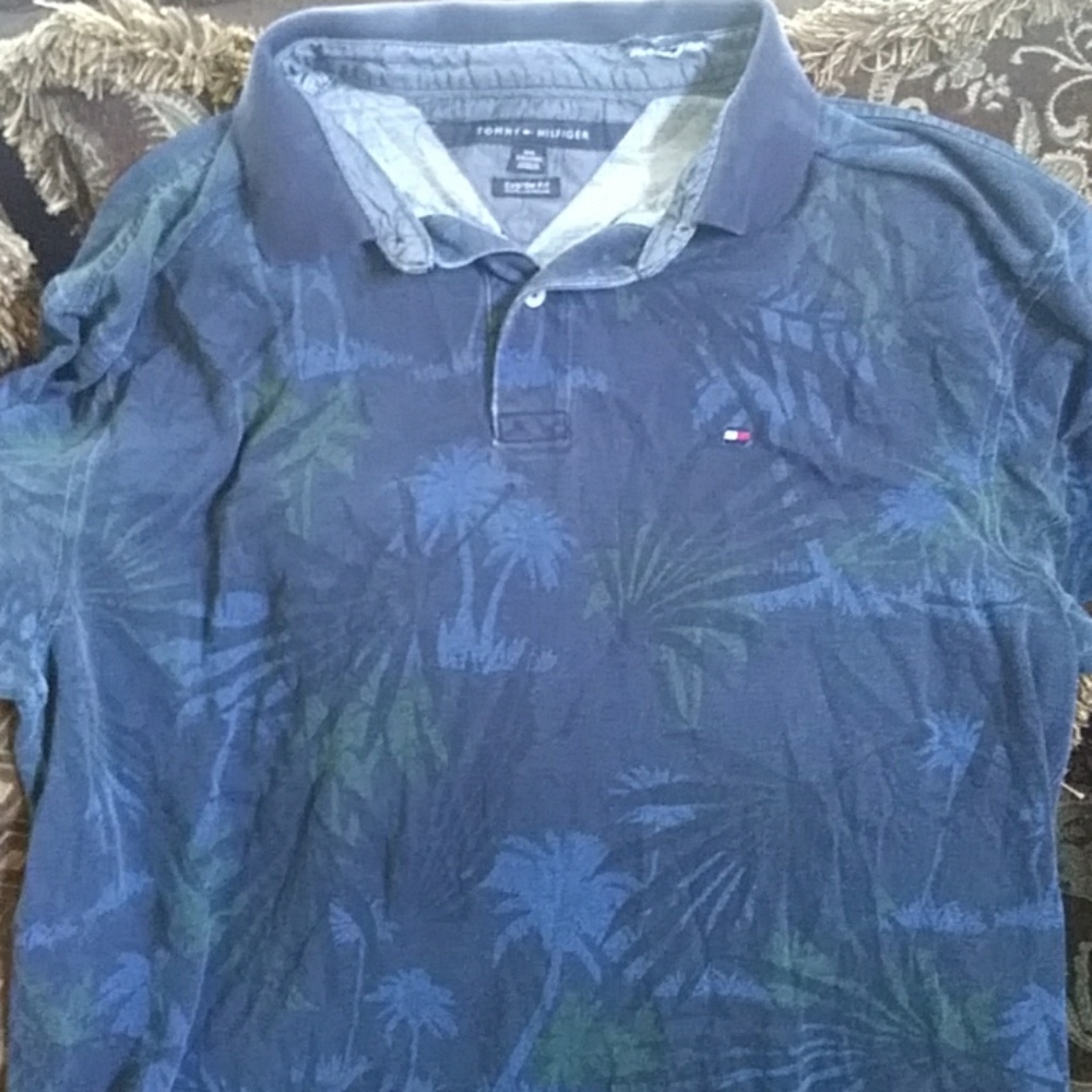 Men's used polo shirt